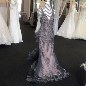 Jovani Rhinestone Pageant Dress